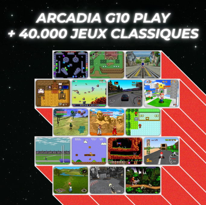 +20.000 Jeux supplémentaires
